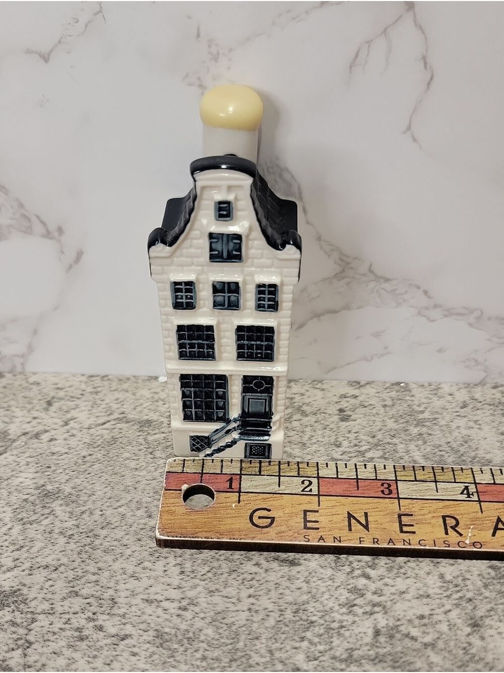 Vintage KLM by BOLS Blue Delft House #78 - Picture 8 of 9